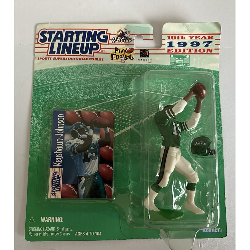 USC Trojans Rose Bowl Star KEYSHAWN JOHNSON 1997 SLU Figure NFL New York Jets‎